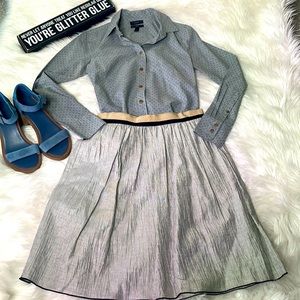 {J Crew} Perfect Fit Polkadot button down 🇺🇸